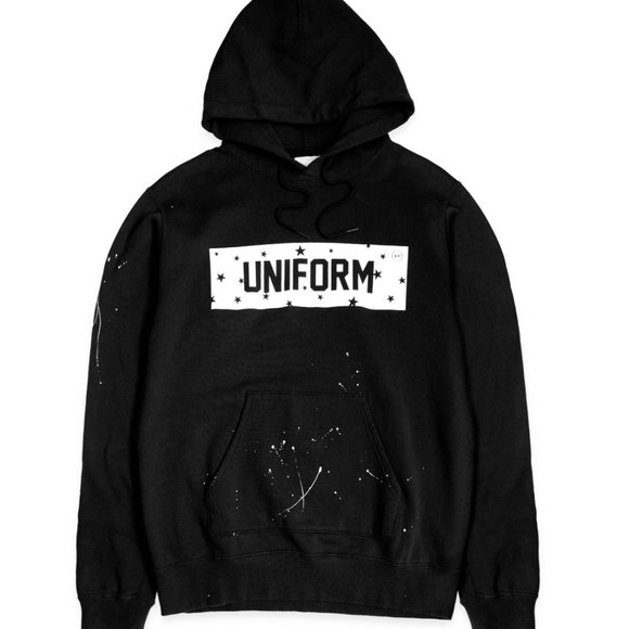 UNIFORM EXPERIMENT Drip Star Logo Pullover Hoodie - Picture 5 of 10